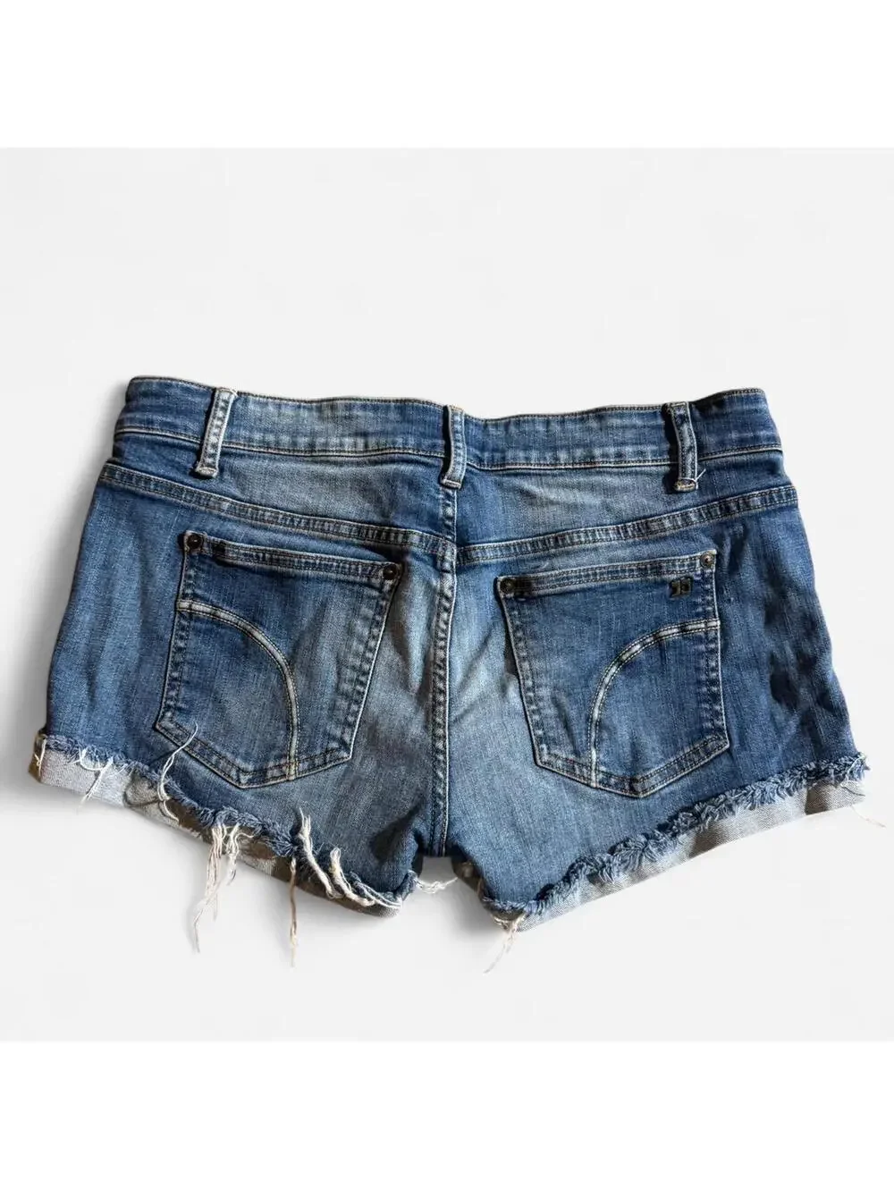 Joe’s Jeans Raw Hem Cuffed Denim Shorts, Size‎ 27